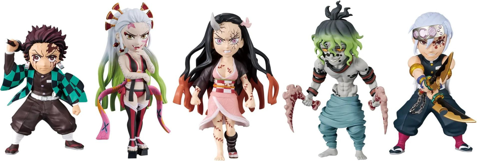 Banpresto Demon Slayer: Kimetsu no Yaiba WCF Mini-figuren Volume 10 Displaybox van 12 stuks, 7 cm