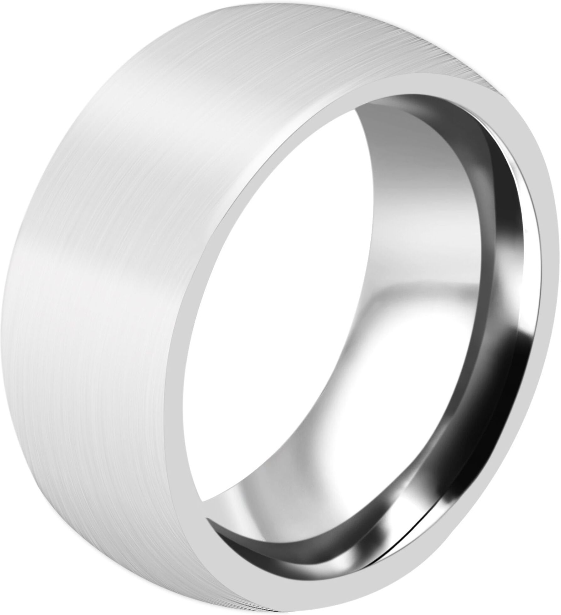 Partnerring AKZENT "Strong Belief, langlebig" Gr. 60, silber (silberfarbig), Fingerringe, Herren, 60, Edelstahl, Partnerring