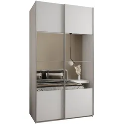 SCHWEBETÜRENSCHRANK 245,5/140/64 2-türig