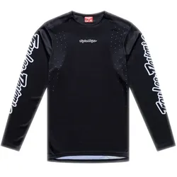 Troy Lee Designs Sprint Pro Herren-Trikot Langarm Mono Black Gr. M