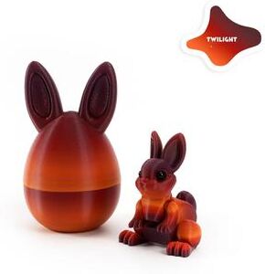Inspire Select 3D Printed Easter Rabbit Ornament Cute Bunny Egg Desktop Decor For Kids Gift m