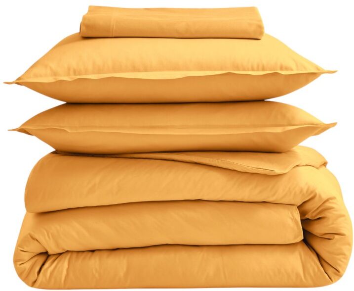 Drap housse percale Tradilinge AMBRE (Couleur : Ambre)