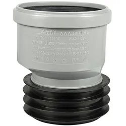 Universal-Steckmuffe für HT und KG Rohr, Airfit, DN 110x110