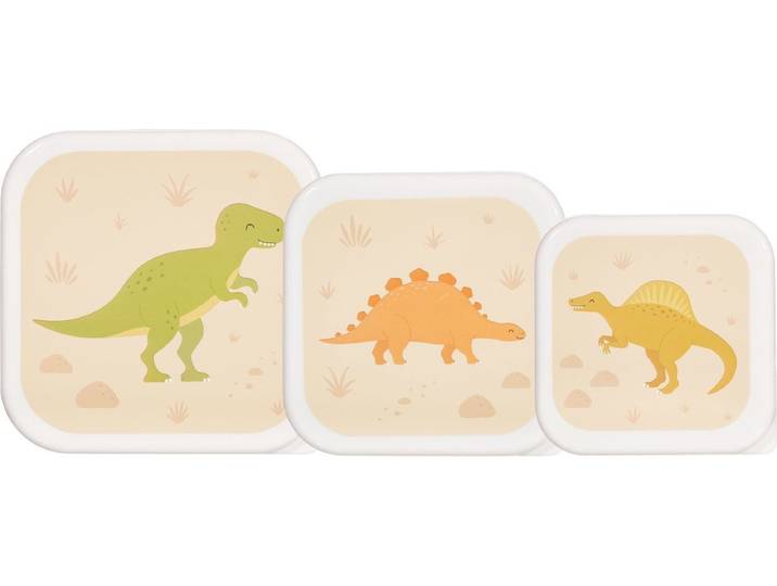 Dino snackdoosjes set van 3 - Sass & Belle