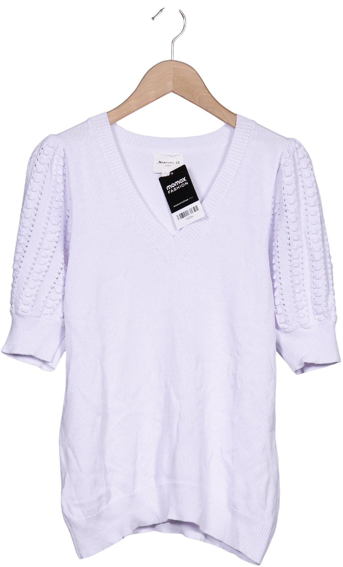 1 2 3 Paris Damen Pullover, Flieder, Gr. L, Viskose / Synthetik - Second Hand