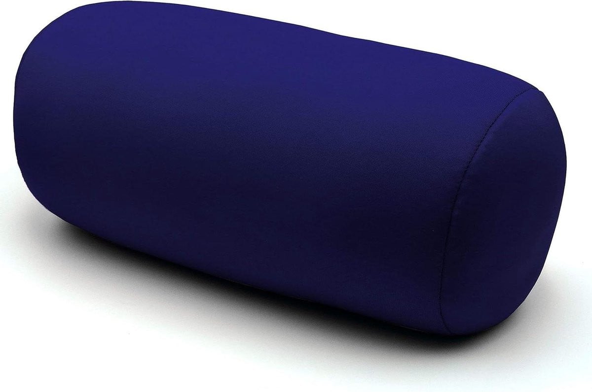 Blauw Microparelkussen van Polyester