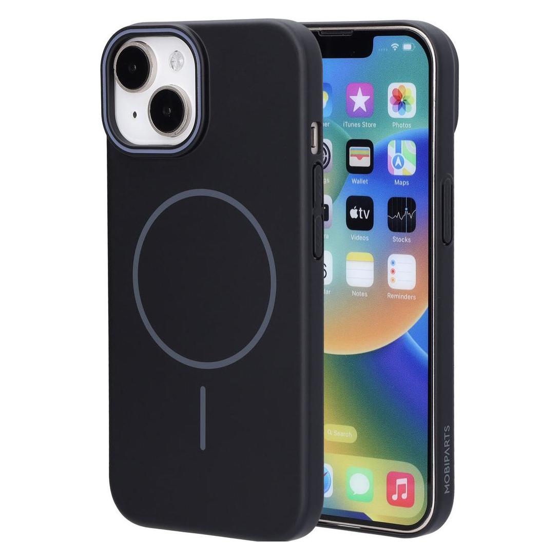 Mobiparts Slim Line Case Apple iPhone 15 (MagSafe Compatible) Onyx Black (Apple iPhone 15) (MP-130780)