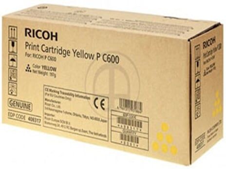 Ricoh type P C600 toner 408317 amarelo