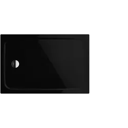Kaldewei CAYONOPLAN Duschfläche, Serie EXTRAFLACH, Modell 2230-5, 1000x1600 mm, schwarz, Perl-Effekt, Antislip