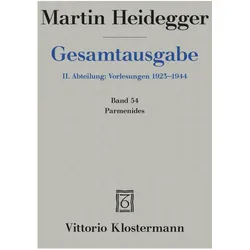 Gesamtausgabe 2. Abteilung: Vorlesungen 1923 - 1944, Fachbücher von Martin Heidegger