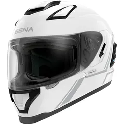Sena Stryker, Integralhelm mit Kommunikationssystem - Weiß - L