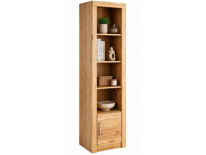 bv-vertrieb Standvitrine Wohnzimmerrvitrine 52x42x191 Standregal Wildeiche teilmassiv #4138