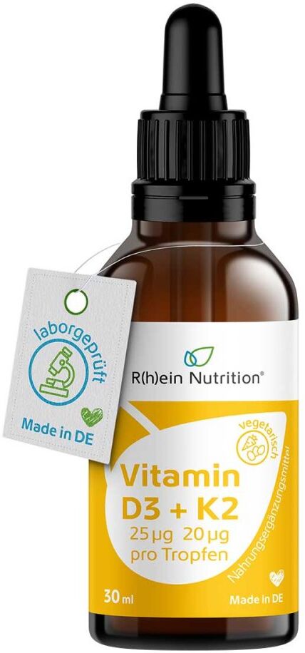 R(h)ein Nutrition Vitamin D3+K2 Osteo Tropfen 30ml