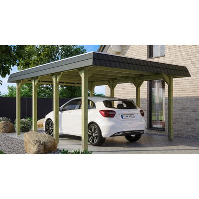 Einzelcarport SKANHOLZ "Spreewald", grün, B/H/T: 209cm x, Carports