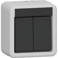 GIRA Wippschalter Serien WG AP Grau 310530, Wippe grau, Retail