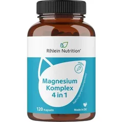 MAGNESIUM KOMPLEX 4in1 hochdosiert vegan Kapseln 120 St