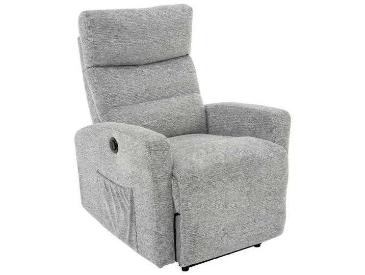 Carryhome Fernsehsessel, Grau, Schwarz, Kunststoff, 76x102x93 cm, Relaxfunktion, Liegefunktion, Netzbetrieb, Wohnzimmer, Sessel, Fernsehsessel