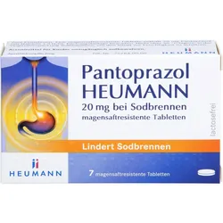 Pantoprazol Heumann 20mg bei Sodbrennen Msr. Tabl. 7 ST