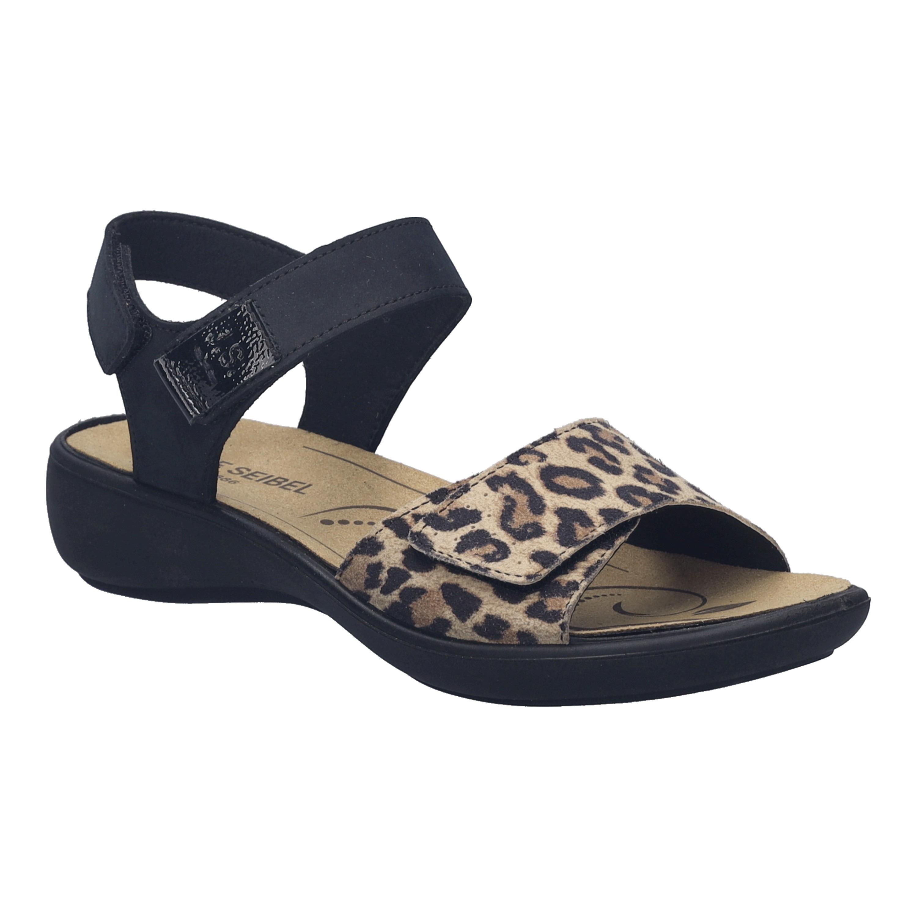Josef Seibel Damen Sandale Ibiza 13, leopard-kombi - Beige
