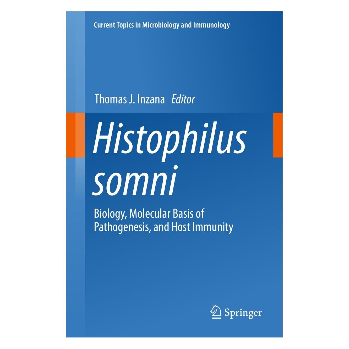 Springer Histophilus somni (Englisch, Hardcover, Thomas J. Inzana) (9783319295541)