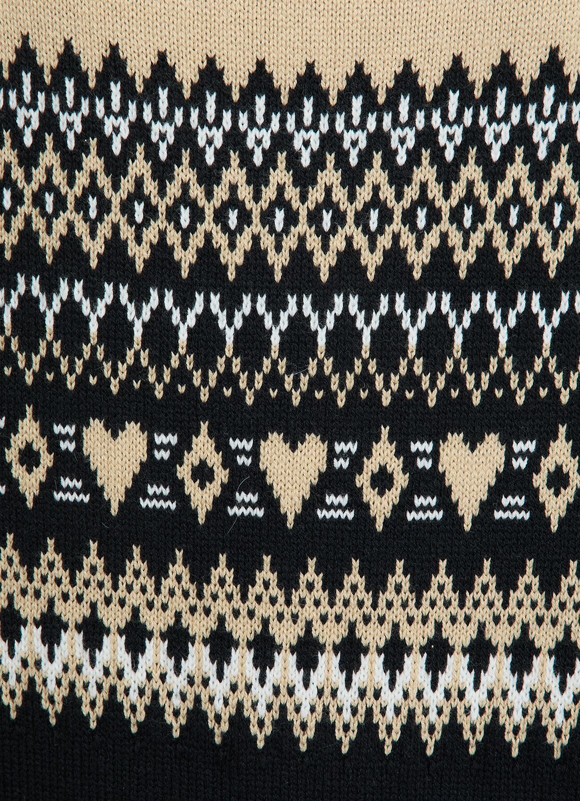 Rundhalspullover RAGWEAR "OSLANA", Damen, Gr. XL, grau (schwarz), Strick, Obermaterial: 60% Baumwolle, 40% Polyacryl, gemustert, normal, Rundhals, Rippstrickbündchen, Pullover Rundhalspullover, mit Jacquard Strickmuster, Rundhals, normale Passform schwarz