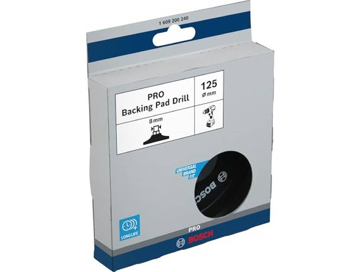 Bosch 1x PRO Backing Pad voor boormachines