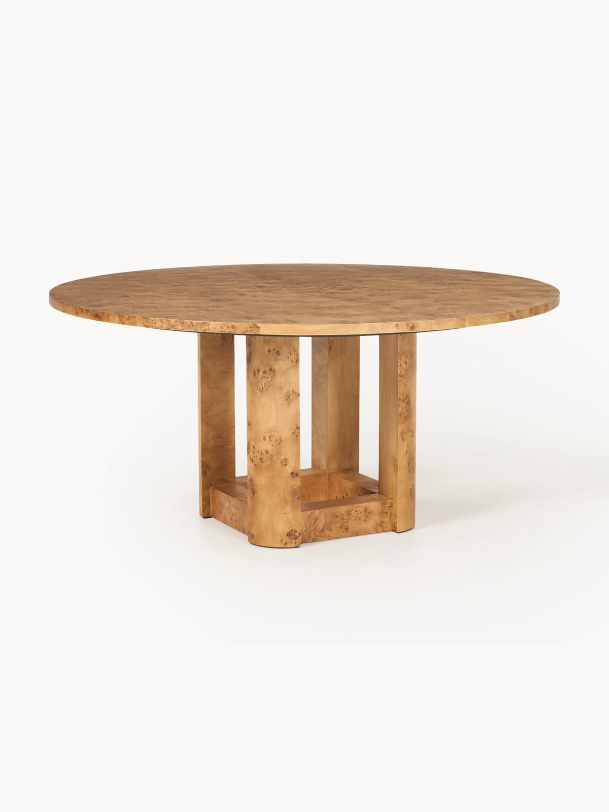 Westwing Collection Ronde houten eettafel Edward