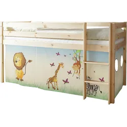 Spielbett Holz Malte ca. 90x200 cm Safari
