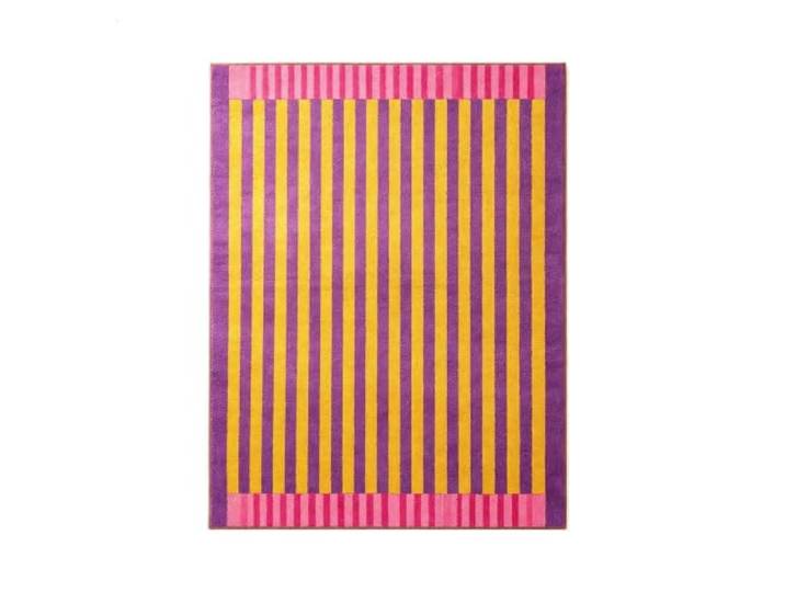 YXINAER gestreifter Teppich Gestreifter dekorativer Wohnzimmerteppich Große Fläche for Zuhause, Schlafzimmer, Nachttisch, Bodenmatte, Esszimmer(Color 2,200X250cm)