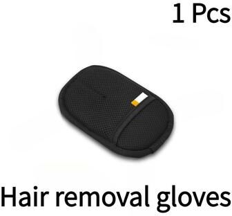 Inspired Finds FurSweep Static Pet Hair Removal Grooming Gloves small black 1pcs