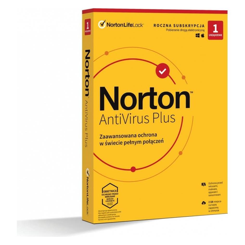 Norton AntiVirus Plus 2GB PL 1U1Dvc1Y 21408750 (12 Monate) (21408750)