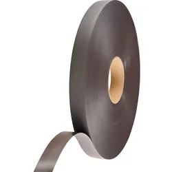 Magnetband ohne Kleber 50 mm | 200 m | 1 mm, Ferrit, schwarz