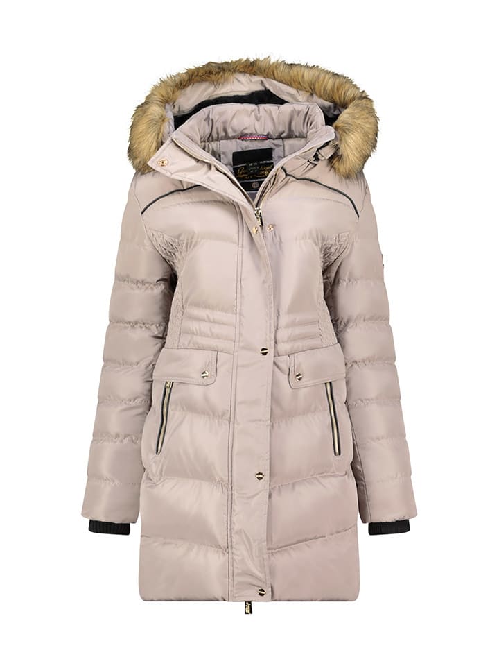 Geographical Norway Wintermantel "Badonna" in Beige - XXL