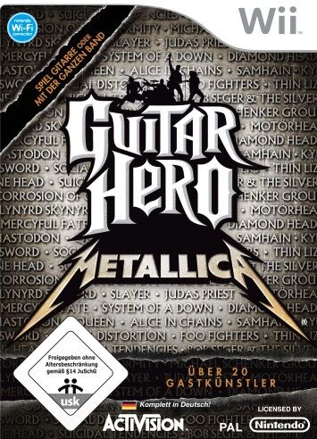 ACTIVISION - Guitar Hero: Metallica - Preis vom 11.10.2026 23:13:37 h