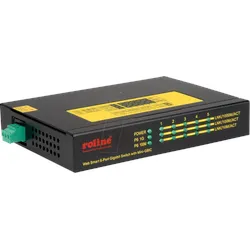 ROLINE 21131162 - Switch, 6-Port, Gigabit Ethernet, SFP