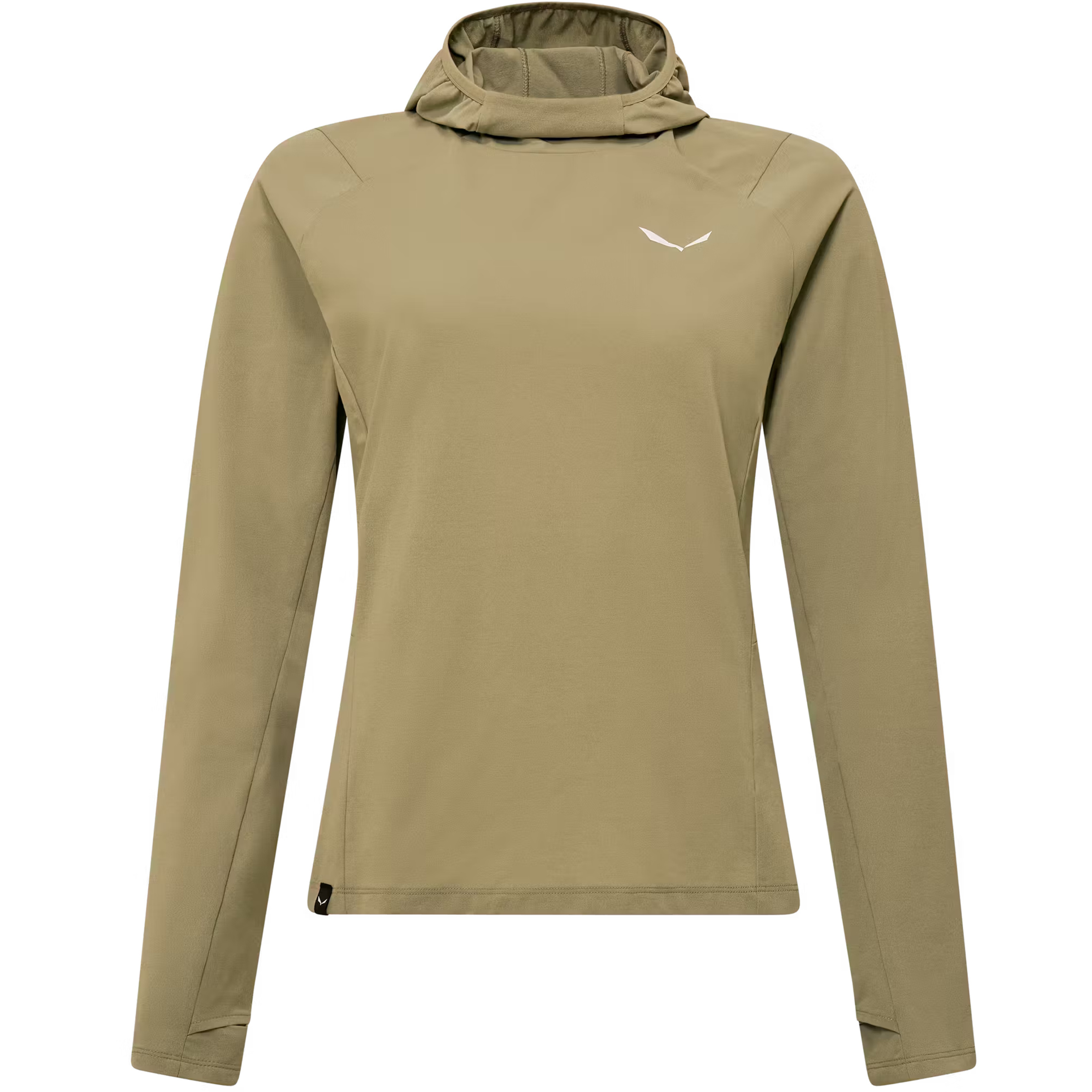 Salewa Puez Sun Damen Hoodies oliv Größe M Trekking Atmungsaktiv