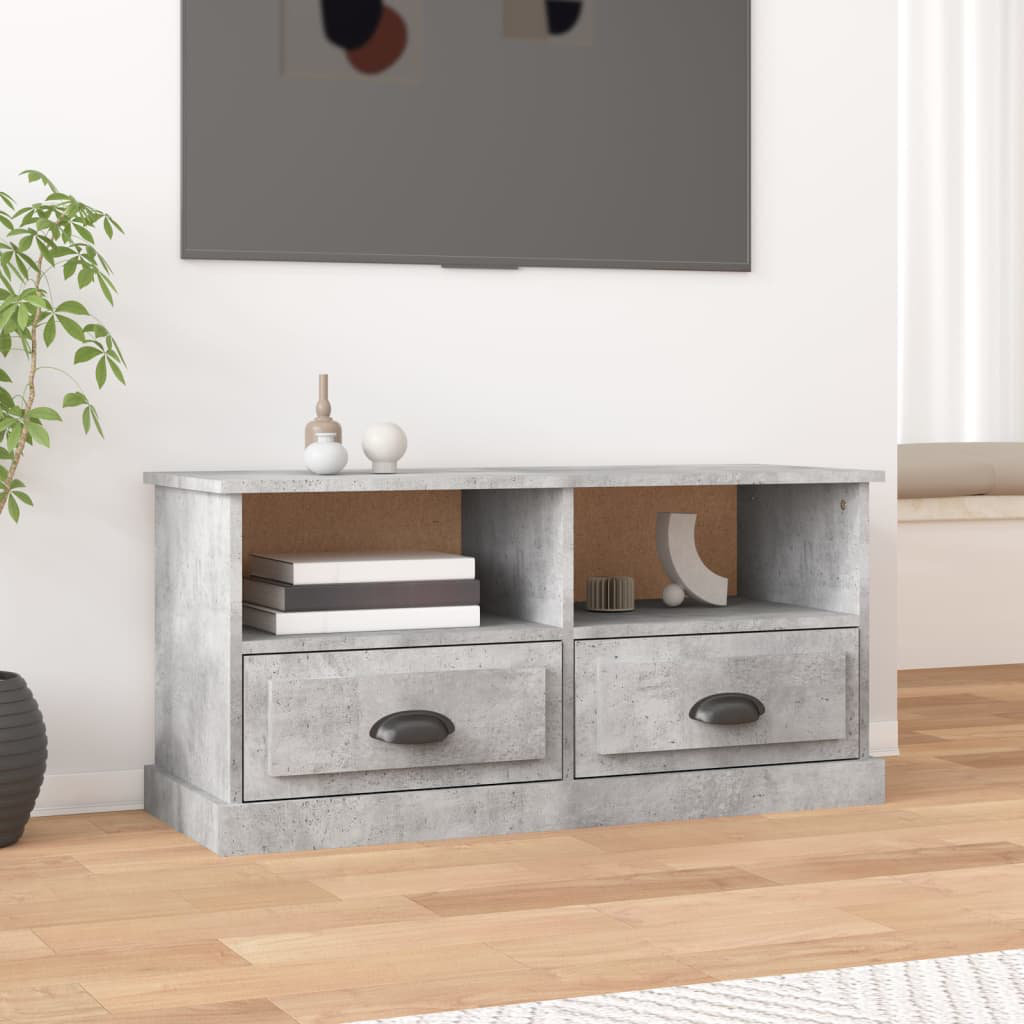 Natur Pur Comfrey TV Stand for TVs up to 42" Concrete Grey 42"