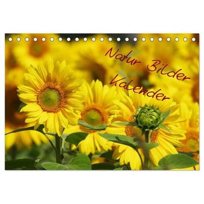 Natur Bilder Kalender (Tischkalender 2027 DIN A5 quer), CALVENDO Monatskalender