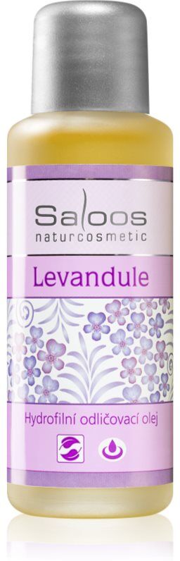 Saloos Make-up Removal Oil Lavender oil cleanser and makeup remover 50 ml
