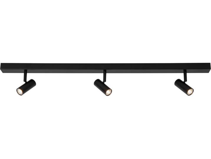 Nordlux LED Plafonnier Omari en noir 3\,2W 1080lm 3-flamme