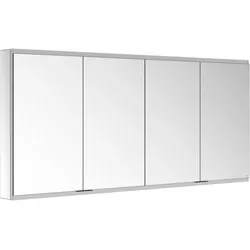 Keuco Royal Modular 2.0 Spiegelschrank 800401160000500 1600 x 700 x 120 mm, 2 Steckdosen, 2 Doppel-USB-Ladestellen, Wandvorbau, 4-türig