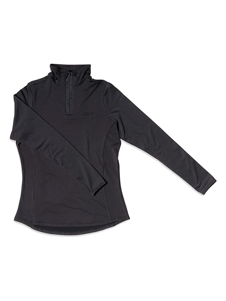 COLD Fleecepullover "Lech" in Schwarz - 36