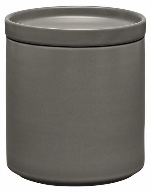 Blomus voorraadbus Pilar, kleur: pewter, maat: M