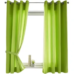 VORHANG 2ER SET BERLIN HxB 175x140cm Apfelgrün