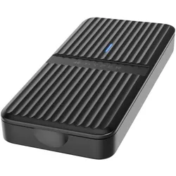 Hyper HyperDrive Next USB4 M.2 PCIe Enclosure EcoSmart - Black (M.2), Festplattengehäuse, Schwarz
