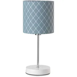 Tischleuchte Noah Blau/Weiß max. 6 Watt