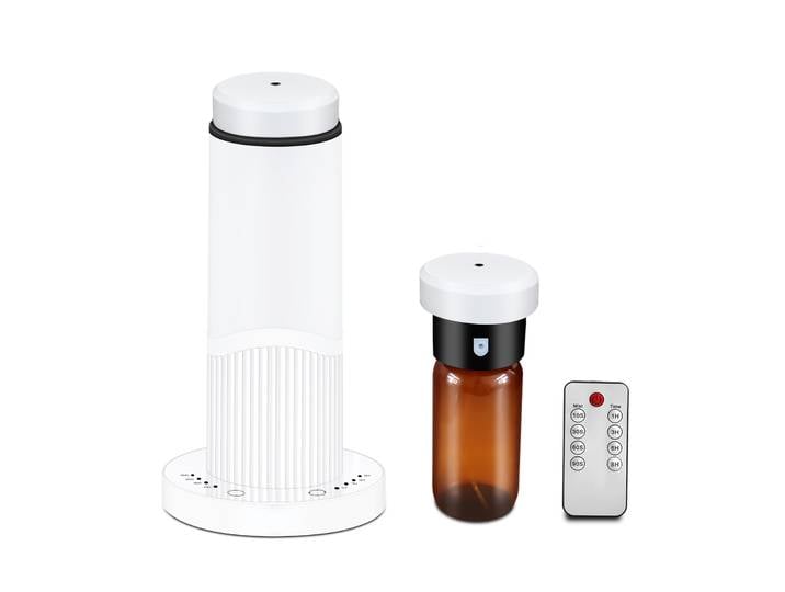 Diffuseur d'arômes intelligent avec télécommande et bouton, machine à parfum sans eau, diffuseur d'huiles essentielles pour grande pièce, purificateur d'air