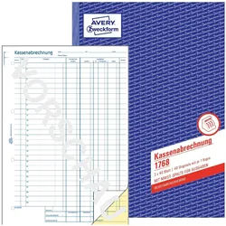 Avery, Formular, Formularbuch Kassenabrechnung
