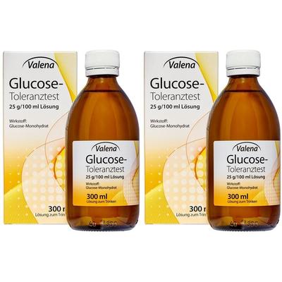 Glucose-Toleranztest 25 g/100 ml Lösung 2x 2x300