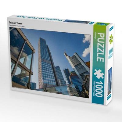 CALVENDO Puzzle Trianon Tower | 1000 Teile Lege-Größe 64 × 48 cm Foto-Puzzle für glückliche Stunden